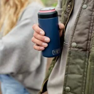 YETI Rambler Colster in Navy 12 ounce cans